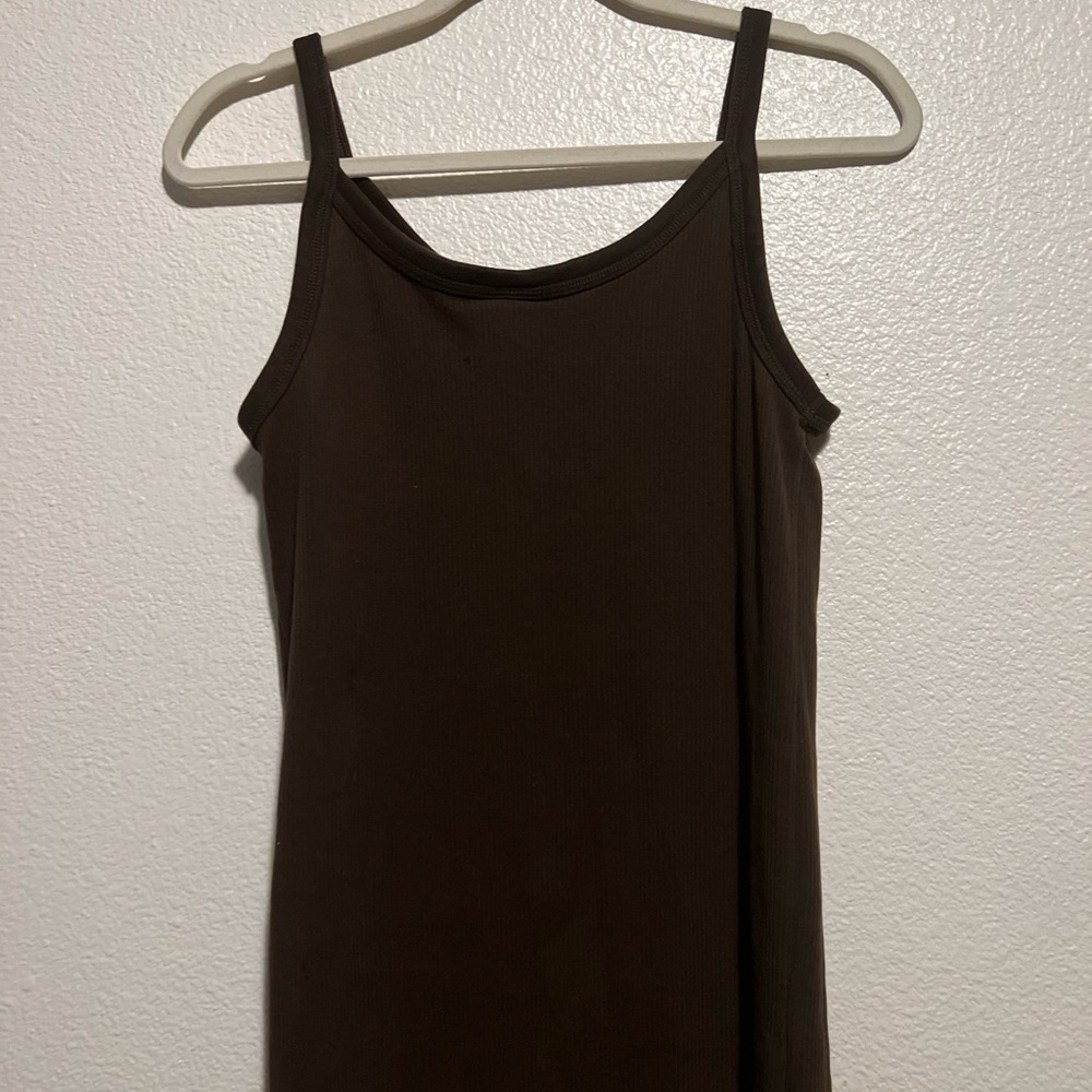 H&M Women Ribbed Fitted Dress Sz M